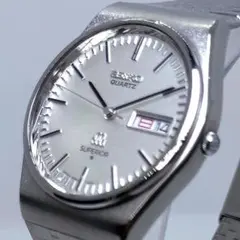 極美品✨ 稼働 セイコー スーペリア ツインクォーツ 純正ベルト 超希少のサムネイル