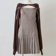 ボレロセットリボンキャミワンピース　OLIVE des OLIVE