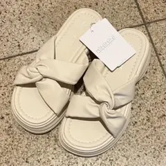Miniministore 厚底クロスベルトサンダル ミュールのサムネイル
