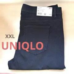 【新品】UNIQLOユニクロ　ウルトラストレッチレギンスパンツ　ブラック　XXL