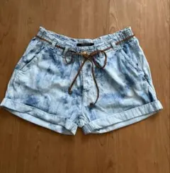 MAISON SCOTCHタイダイ風ライトブルーショートパンツのサムネイル