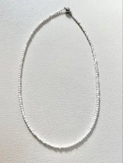 ホワイト真珠ネックレス　貝パール