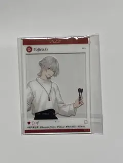 VΔLZ ラウンドワンコラボ アクリルカード 弦月藤士郎