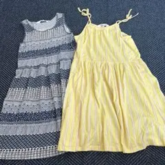 H&M ワンピース　130 140 ノースリーブ　キャミソールのサムネイル