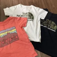 Patagoniaとノースフェイス Tシャツ３枚セット