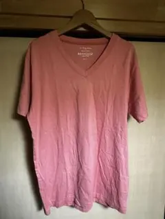 最安値美品送料無料お買い得ABAHOUSEピンクVネックTシャツサイズ3 2枚