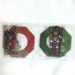 鬼滅の刃　ufotable 鬼襲来 アクリルコースター 半天狗 可楽 セット