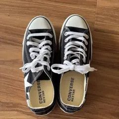 CONVERSE NEXSTAR スニーカー ブラック/ホワイト 24センチ