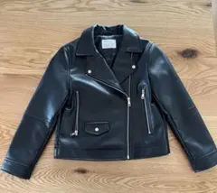 ザラキッズライダースジャケット