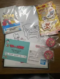 トムとジェリー 一番くじ ガチャガチャ ラバーマスコット 6点まとめ売り