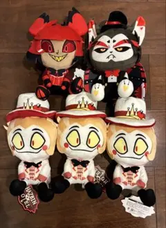 ハズビンホテルへようこそ　ラウ１ ぬいぐるみ ルシファー　アラスター　ハスク