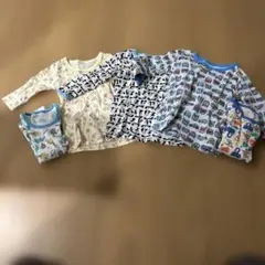 90サイズ 長袖シャツ肌着 5点セット