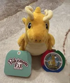 【値下げ】ポケパークカントー ピンバッジ ぬいぐるみ　2点セット 【カイリュー】