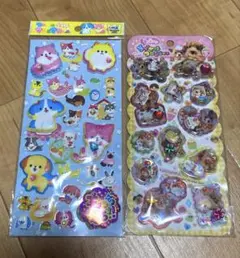 平成 シール 平成レトロ スーパーマシュマロシール カプセルコロンシール 犬