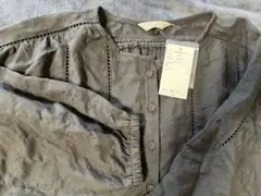 サマンサモスモス ◎ふんわりチュニック チャコール 新品未使用 タグ付き