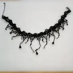 ビーズチョーカー ネックレス ドレス 結婚式