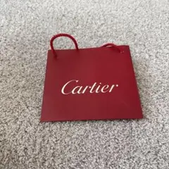Cartier 赤いショッパー