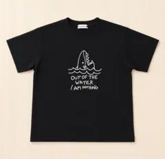 branshes サメプリント Tシャツ ネイビー　120センチのサムネイル