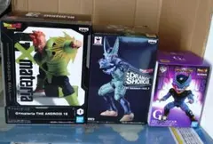 プ*じ様 一番くじ　ドラゴンボールG賞セルジュニア　セル完全体　人造人間16号３