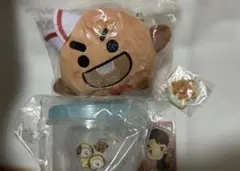 BT21 SHOOKY ぬいぐるみ コンテナ ラバーストラップ