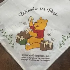 プーさん　ハンカチ2種　2枚組