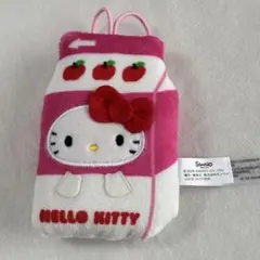 サンリオ　シークレットマスコット　牛乳　ハローキティ　スクールコレクション