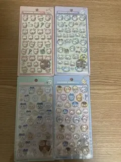 正規品　ちいかわ　ボンボンドロップシール4枚セット