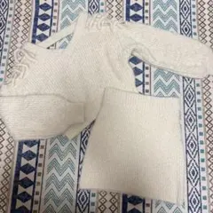 GYDA　ニットセーター ミニスカート セットアップ オフホワイト