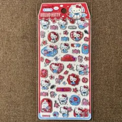 公式ライセンス正規品　キティー立体シール　サンリオ　硬いシール