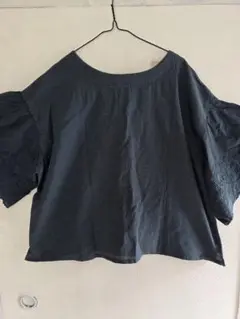 新品　サマンサモスモス　刺繍レース前後2wayブラウス　グリーン