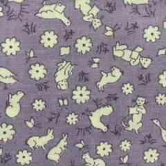 レア 希少 USAコットン30's 復刻版 可愛いアニマル柄