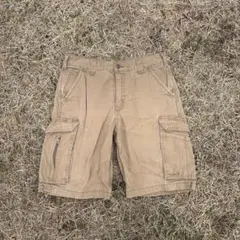 カーハート　カーゴハーフパンツ　32 ベージュ