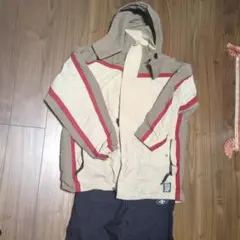 KILLER LOOP　メンズ スノーボードウェア XL ベージュ/赤