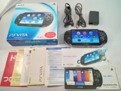 SONY PSVITA PCH-1100 クリスタルブラック 箱説付き