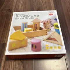 音いっぱいつみき　エドインター Sound Blocks 木製ブロック