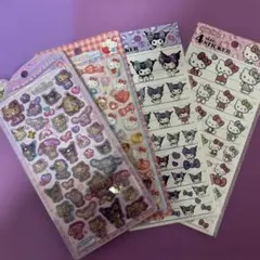 シール　うるちゅるPOP SEAL ボンボンドロップシール　日焼け　ヒョウ柄