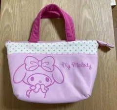 トートバッグ型　保冷バッグ　ピンク　当時物　Sanrio サンリオ　マイメロディ