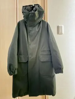 美品 【ゴーシュ】ロングコート キルティングダウン 2way リバーシブル M