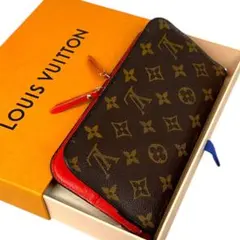 ルイヴィトン モノグラム ポルトフォイユ アンソリット スリーズ レッド