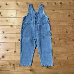 PCHY デニムブルー オーバーオール 100cm
