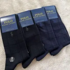 【新品】ポロラルフローレンソックス4足セット