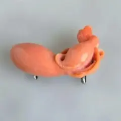 サンゴ　本珊瑚　帯留　鼈甲　帯留め　ひょうたん　桃色珊瑚　簪　着物　和装　ナ5