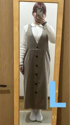 グローバルワーク　ジャンパースカート