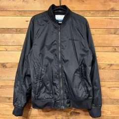 【M】Columbia コロンビア 中綿ナイロンジャケット ブラック MA-1