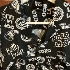 Betty Boop 半袖シャツ M ブラック