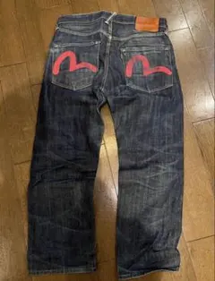 EVISU No2 2001 34×35 ピンク大黒　濃紺　日本製　赤耳　カモメ EVISU No2 2001 34×35 ピンク大黒 濃紺 日本製 赤耳 カモメ - EVISU 大黒