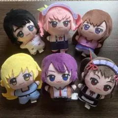 物語シリーズ×STEINS;GATE ちびぐるみ 全6種コンプセット