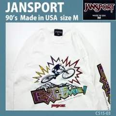 【USA製90s】マウンテンバイク　ロンT　長袖TシャツM◆古着BMXビンテージ