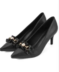 GRL 黒 パンプス 24センチ