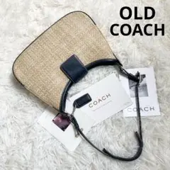 未使用級✨COACH かごバッグ ターンロック ポーチ付 トートバッグ 黒